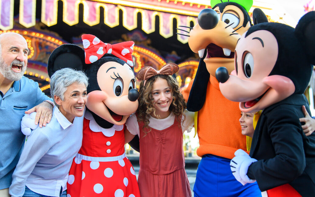 family meeting characters disney world florida