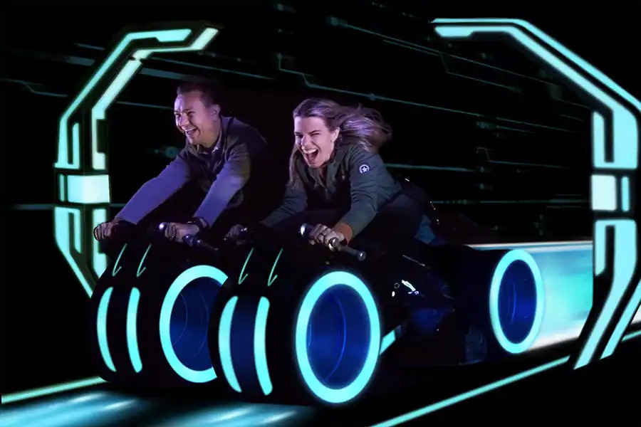 tron lightcycle run promo photo